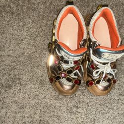 Designer Gucci X SEGA CALFSKIN WITH RHINESTONES shoes