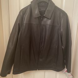 Men Black Leather Jacket