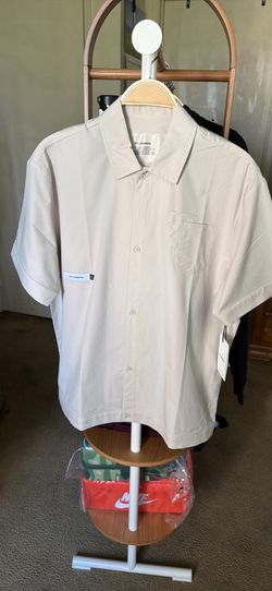 Students Golf Button Up Large NWT