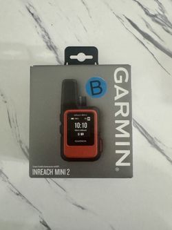 Garmin - inReach Mini 2 Compact Satellite Communicator 1.3" GPS with Built-In Bluetooth - Flame Red