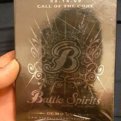 Bandai Battle Spirit "Call Of The Core" Demo Deck Tcg