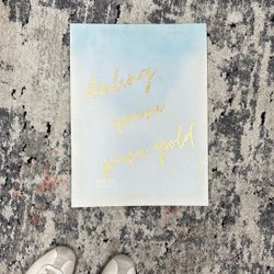 Darling You’re Pure Gold Canvas 