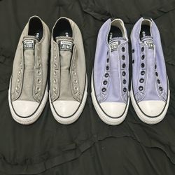 Laceless women’s converse 