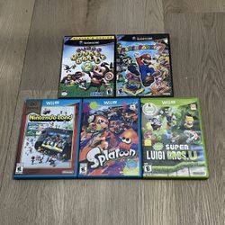 Wii U And GameCube Video Games 