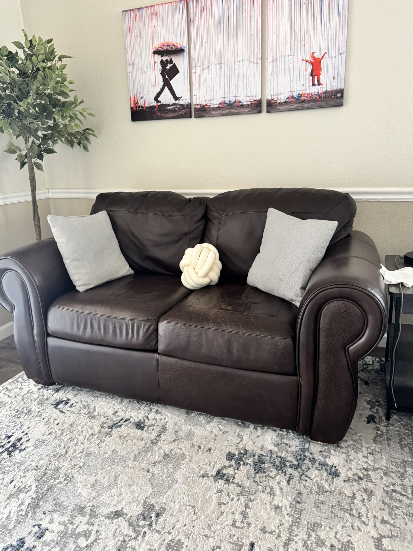Leather Couch