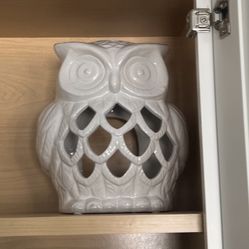 Ceramic Owl Candle Holder 