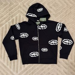 Denim Tears X Corteiz Zip Up Hoodie 