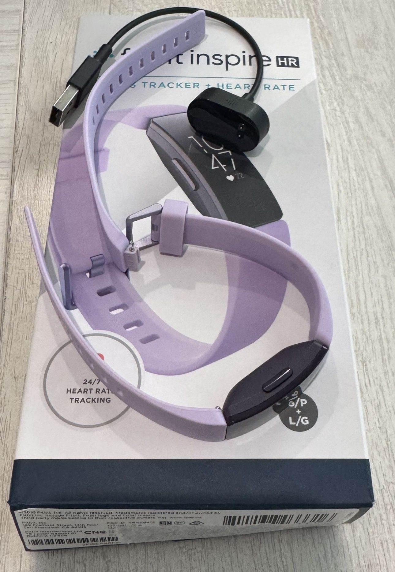 Fitbit Inspire HR Lavender