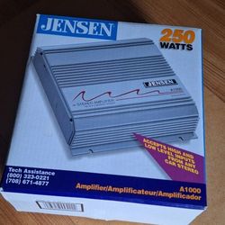 Brand New Jensen Stereo Car Amplifier

