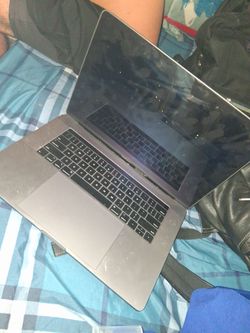 Mc book Apple laptop is not touch in good condition .... unlock  ready to use cloud i got information n password