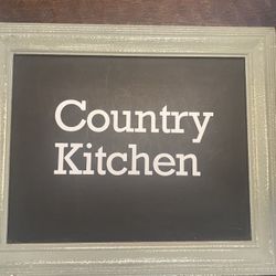Country kitchen Chalkboard Sign
