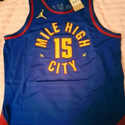 Authentic Denver nuggets basketball jersey size XL