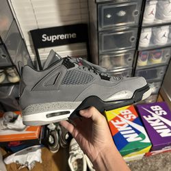 Jordan 4 Cool Grey Size 12 Custom