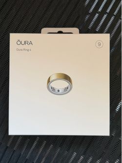 New - Oura Ring 4 - Gold Size 9