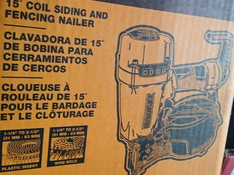 15 Degree Coil Nailer (DEWALT)