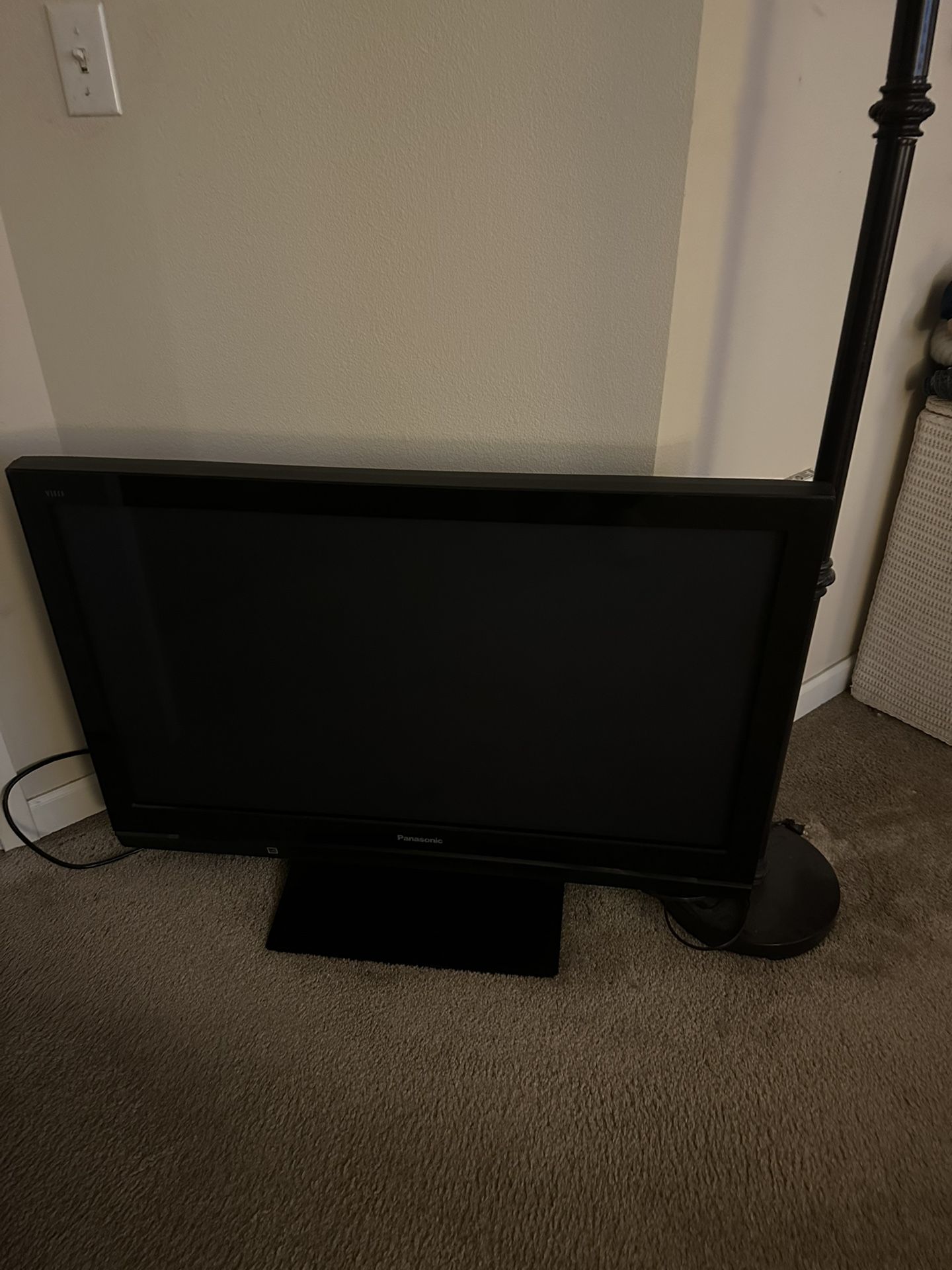 45" Panasonic Flat Screen w/remote and Fire stick