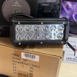 Led Bar 8” Sets Of 2 In Box With Bracket. 