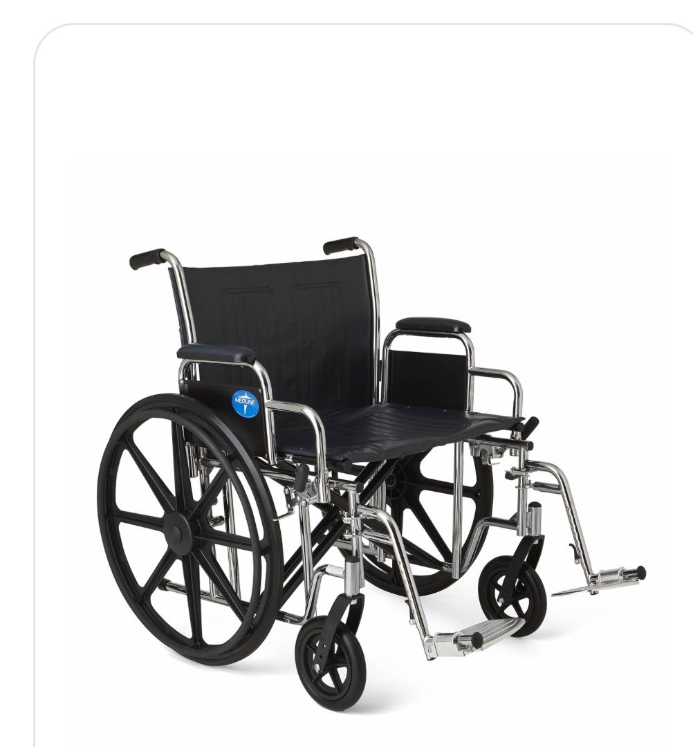 Medline Excel Extra-Wide Wheelchair