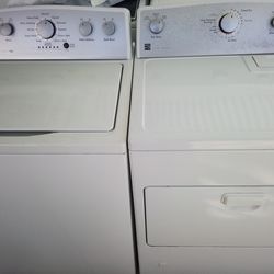 Newer Kenmore HE Washer Dryer gas set