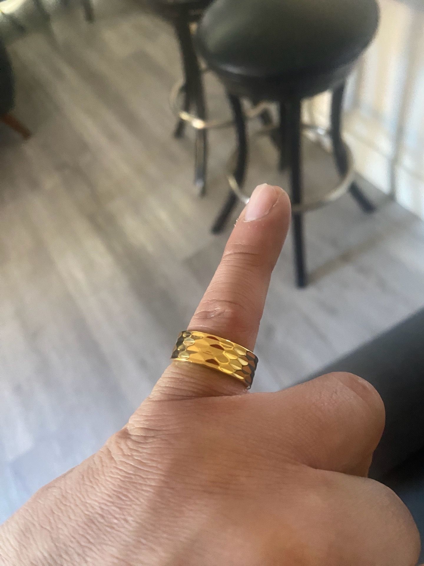 Pinky Ring gold plated