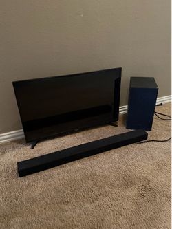 32” Samsung LED TV with Samsung sound system