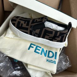 Kids Unisex Fendi Slide Ins