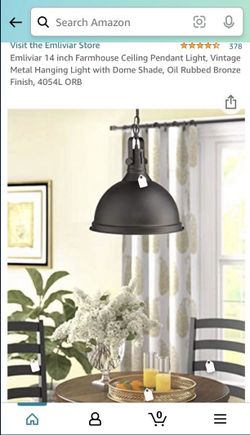 Farmhouse Ceiling Pendant Light