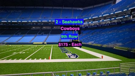 Seahawks Dallas Cowboys Tickets