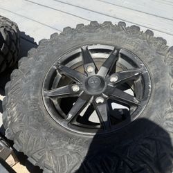 Used Tires And Wheels From A 2022 Polaris General Xp Four 1000