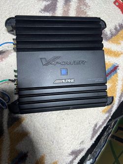 Alpine mono power amp