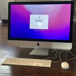 🍎 Apple iMac 27” Retina 5K (Late 2015) — Upgraded — Excellent Condition