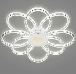 120W LED Ceiling Dimmable Light Fixture With Remote Control