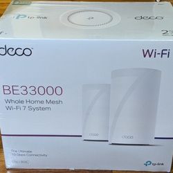 TP-Link Deco BE33000 Quad-Band WiFi 7 Mesh System (Deco BE95) (2-pack)