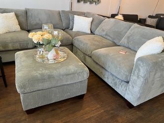 New gray sectional
