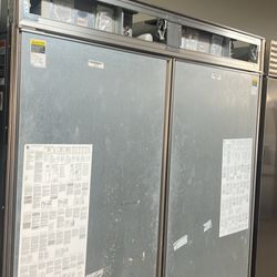 Sub Zero 72”Wide Built In Refrigerator/Freezer Set Panel Ready 