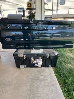 Tailgate / 2022 to 2025 Ford Lightning  F150  / Raw, just the shell, you would need to transfer your old hardware.