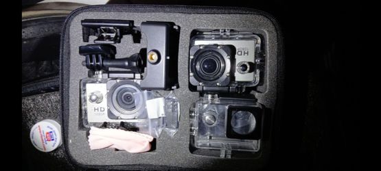 HD 1080P Action Camera Kit with Case