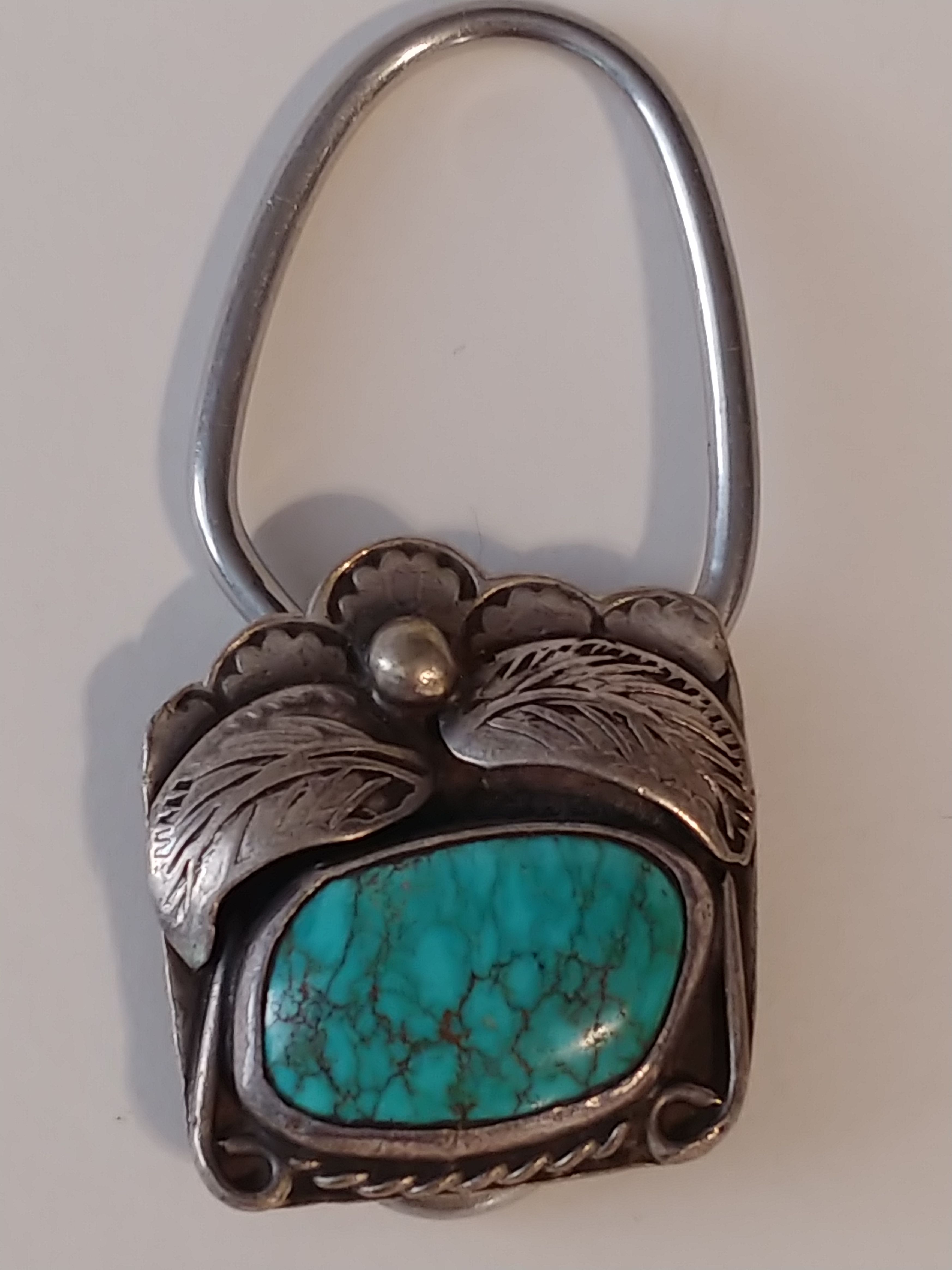 Vintage Sterling Bennett Pat. Pend. C31 Key Ring