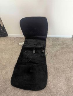 Heated and vibrating mat