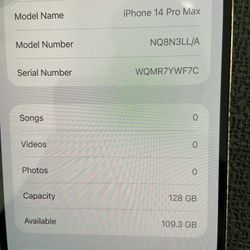 iPhone 14 Pro Max 128GB Unlocked 