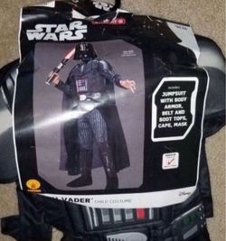 Star Wars Darth Vader Child Costume Medium New