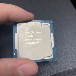 CPU I7-8700