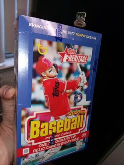 2026 Topps Heritage Baseball Hobby Box