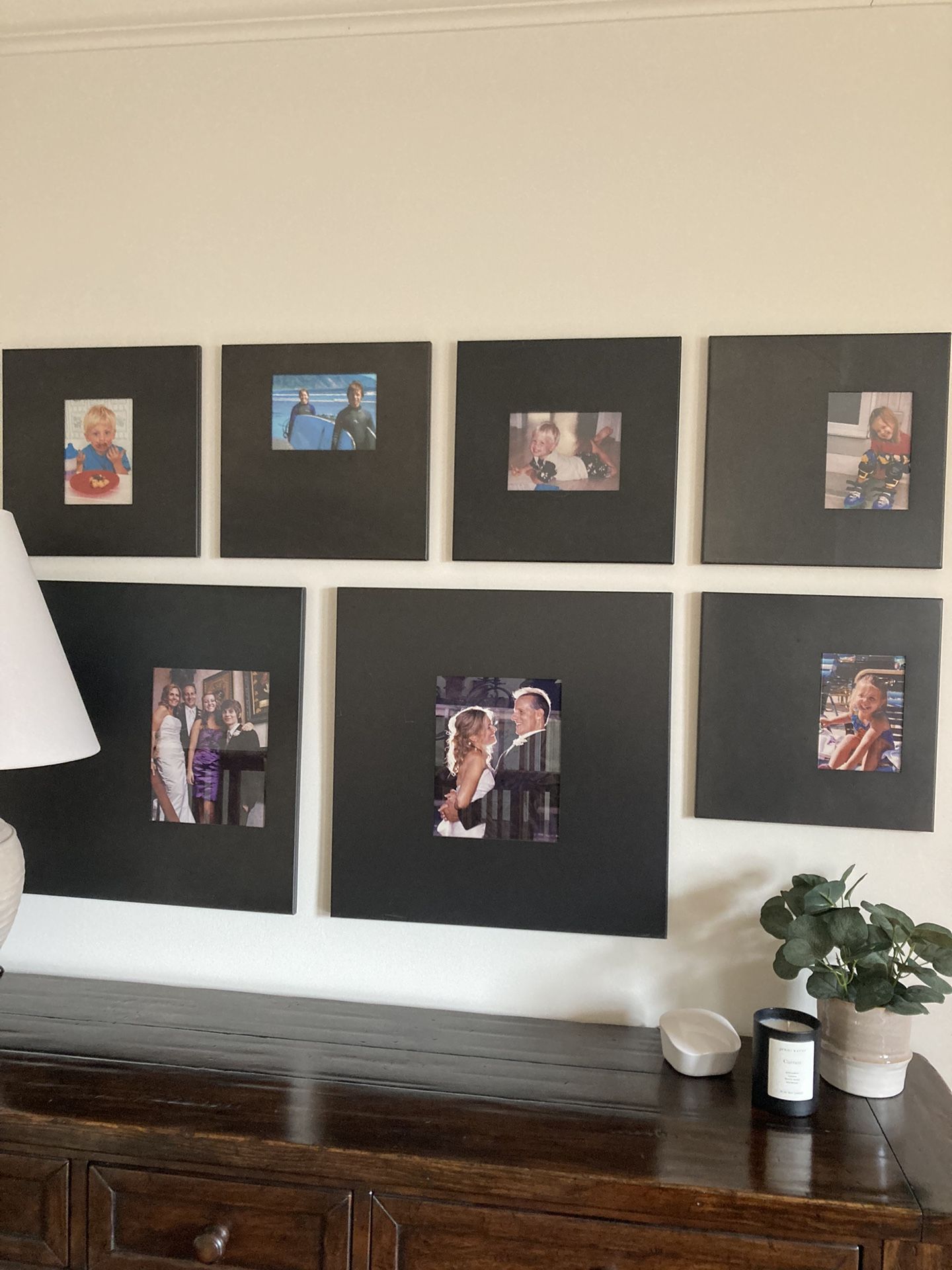 Room And Board Steel Picture Frame Wall Gallery
