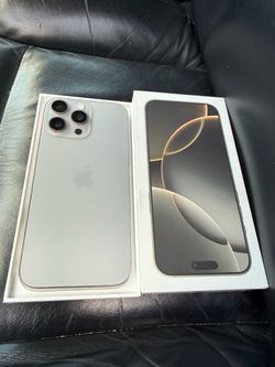 iPhone 16 pro Max 256gb