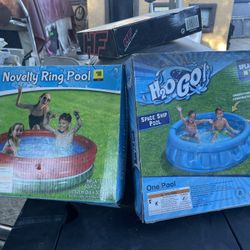 Ring Pool & Space Ship Pool $10 Each