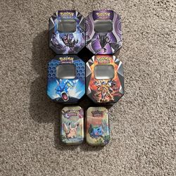 Pokémon Card Tins (empty)