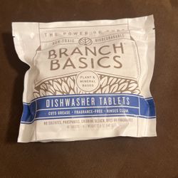 Branch  Basics Dishwasher Tablets