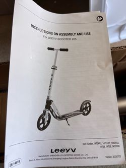 Leevy Scooter 205 – Brand New in Box