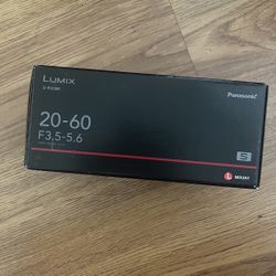 LUMIX 20-60MM 3.5-5.6 LENS BRAND NEW